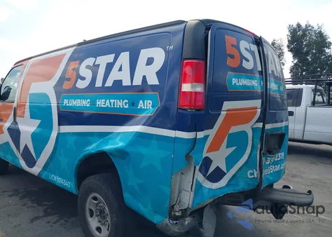 2016 GMC Savana 2500 Work Van from USA, damaged, VIN 1GTW7AFF3G1903237